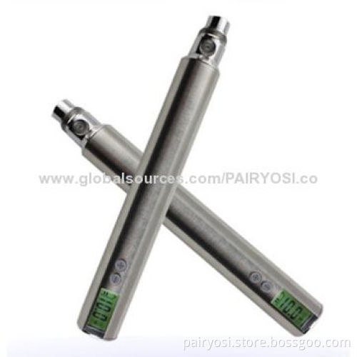 eGo-T3 LED battery, LCD screen display, Li-polymer lithium battery, 650mAh HGB battery cell